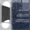 Luxrite Modern Up and Down LED Porch Lights Outdoor 9W/12W/15W 3CCT 3000K-5000K IP65 8 Aluminum ETL, 2PK LR40326-2PK - alternate 8